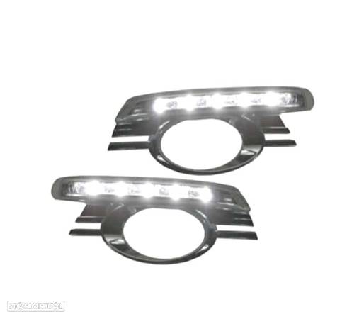 GRELHAS NEVOEIRO LUZ DIURNA LED PARA MERCEDES C W204 07-10 - 2