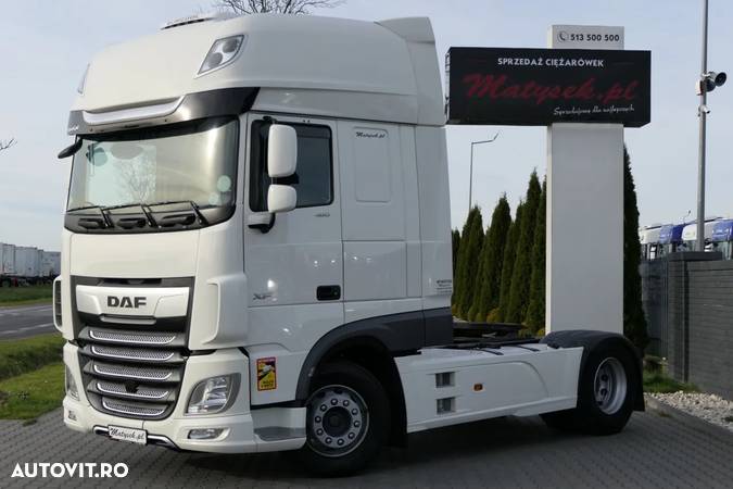 DAF XF 480 / SUPER SPACE CAB / I-PARK COOL / ANVELOPE 100% / 2018 - 2