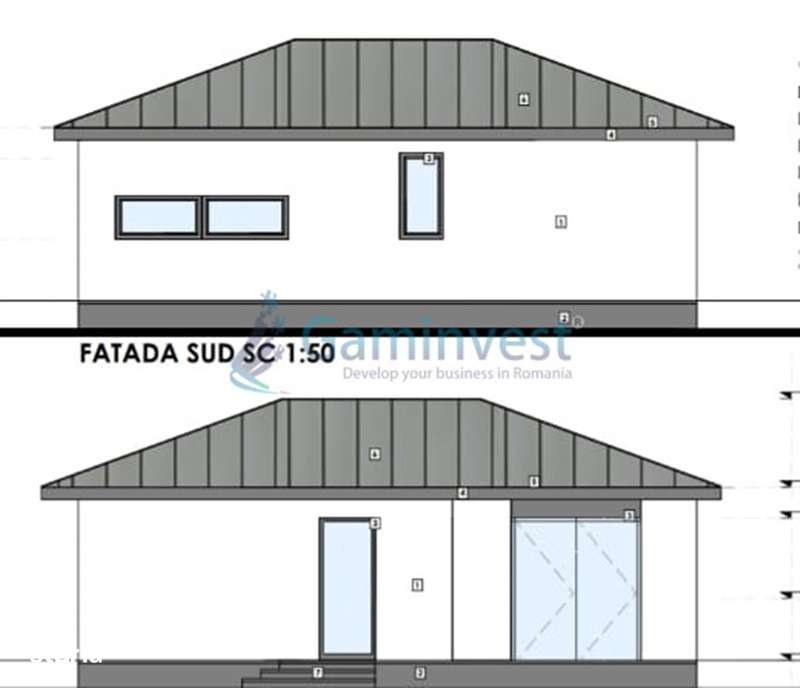 De vânzare teren 595 mp și 3 case la rosu in Oradea Gaminvest V4306B-2