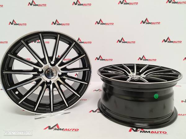 Jantes look Vossen VFS Preto Polido 15 - 3