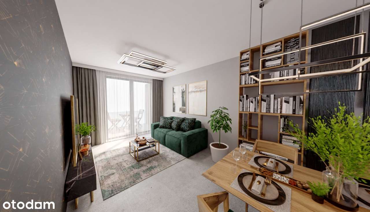 Mieszkanie w budynku o podwyższonym standardzie 49,49 m² taras 17 m²-15