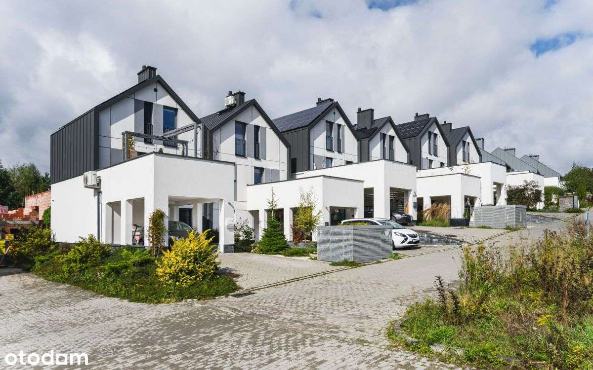 Nowoczesny dom bliźniak - Kraków Zakrzówek-3