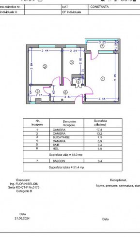 Tomis Nord Rustic/ Apartament cu 2 camere decomandat-1
