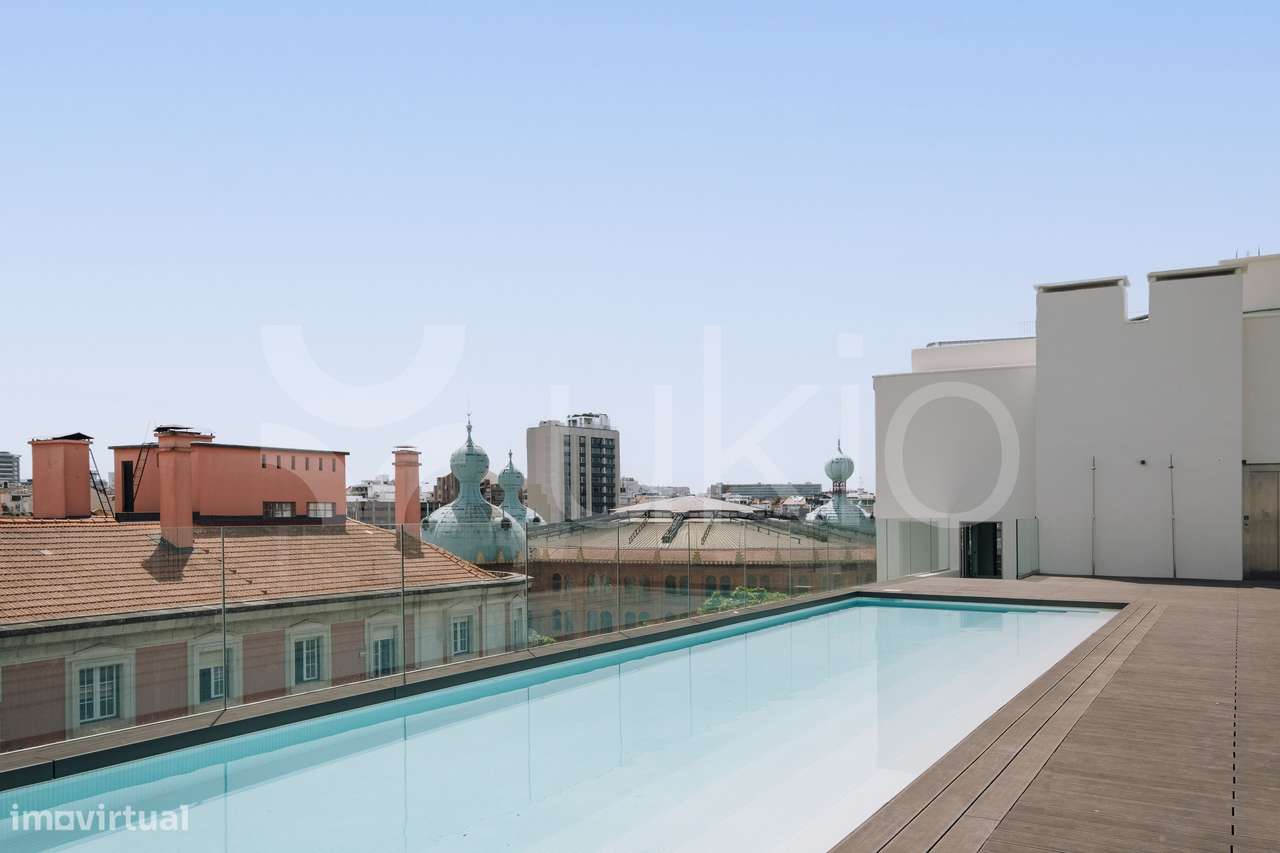 Apartamento T1 com piscina em Av. de Roma - Campo Pequeno - Grande imagem: 5/22