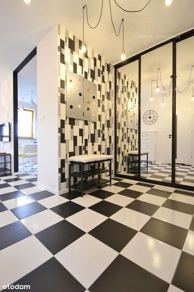 Słoneczne dwupokojowe mieszkanie z klimatyzacją-11