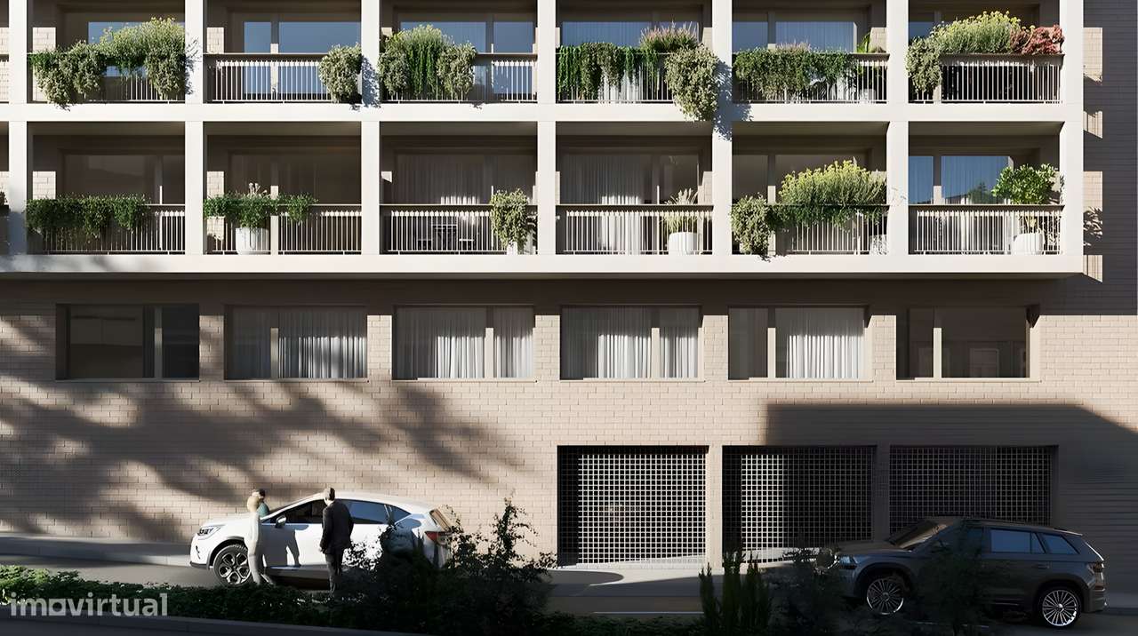 Apartamento T3 NOVO com varanda de 14 m2 e lugar de garagem-2