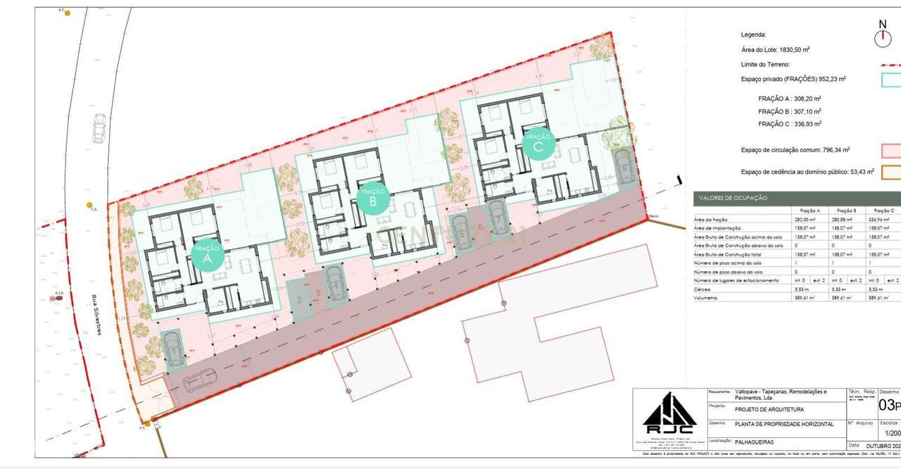Terreno com 3 moradias individuais para venda por 395.000€ cada, A Dos - Grande imagem: 5/7