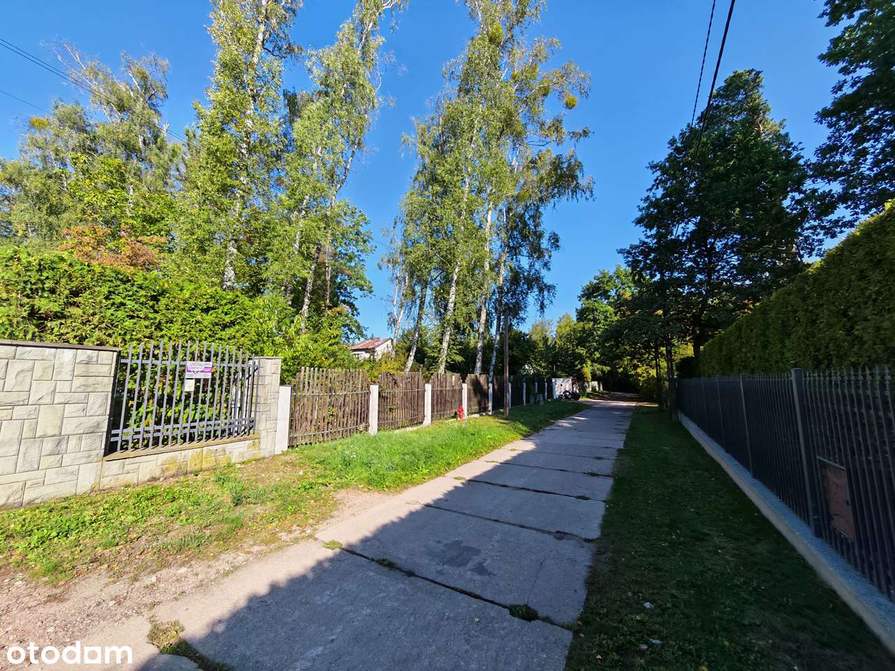 Duża zadrzewiona działka, salon wysoki na 6 metrów!-11