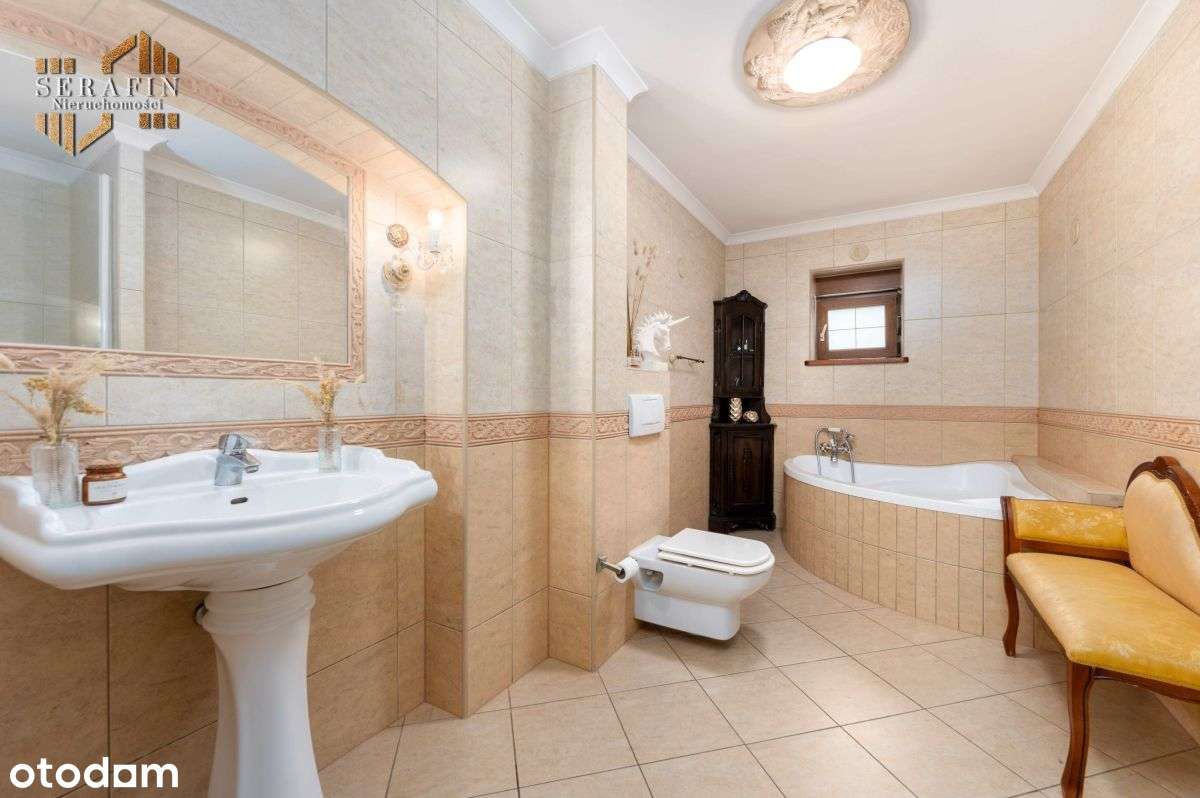 Piękny dom z zadaszonym tarasem i wiatą - Pełny obrazek: 5/19