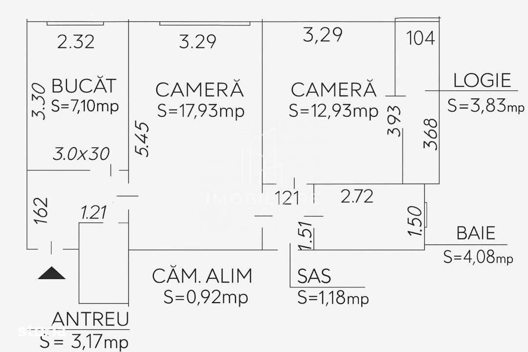 Apartament 2 camere,  Str. Anton Pann , semicentral - Imagine principală: 3/8