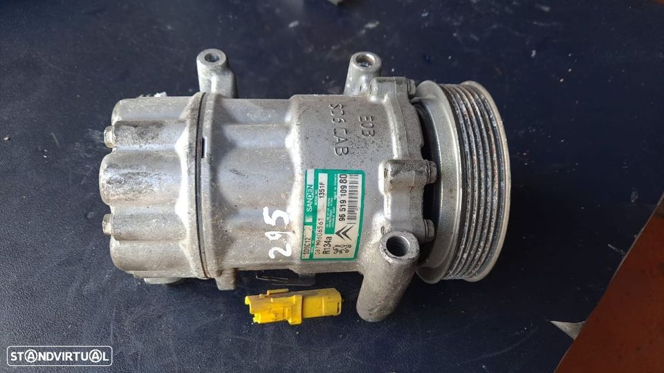 Peça - Compressor Ac Citroen C4 / Peugeot 307 1.6 Hdi Ref. 96519109