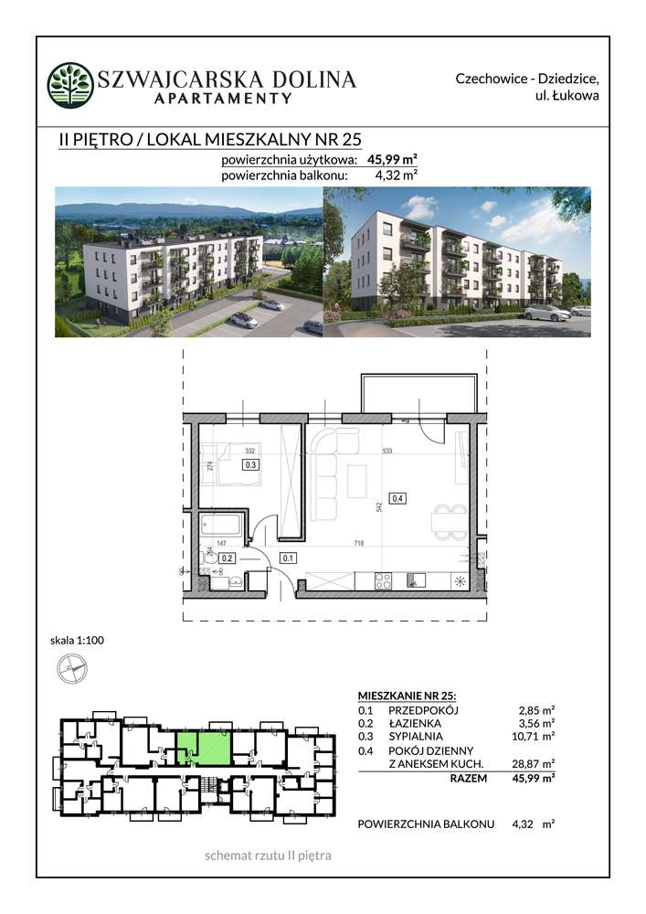 DUŻA sypialnia z 2 OKNAMI, możliwość wydzielenia osobnej przestrzeni - Pełny obrazek: 3/11
