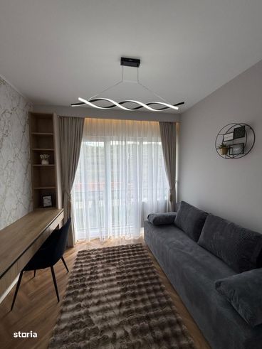 Apartment de 3 camere cu gradina, finisat de lux in zona Terra-10