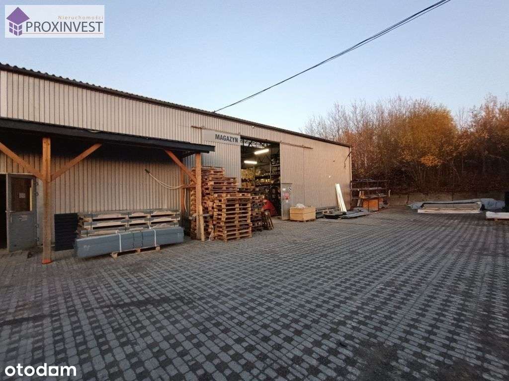 Hala z budynkiem biurowym pod Wieliczką-5