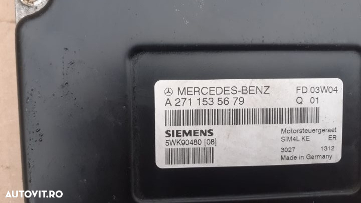 Calculator motor Mercedes C Class W203 1.8 benzina cod A2711535679 - 3