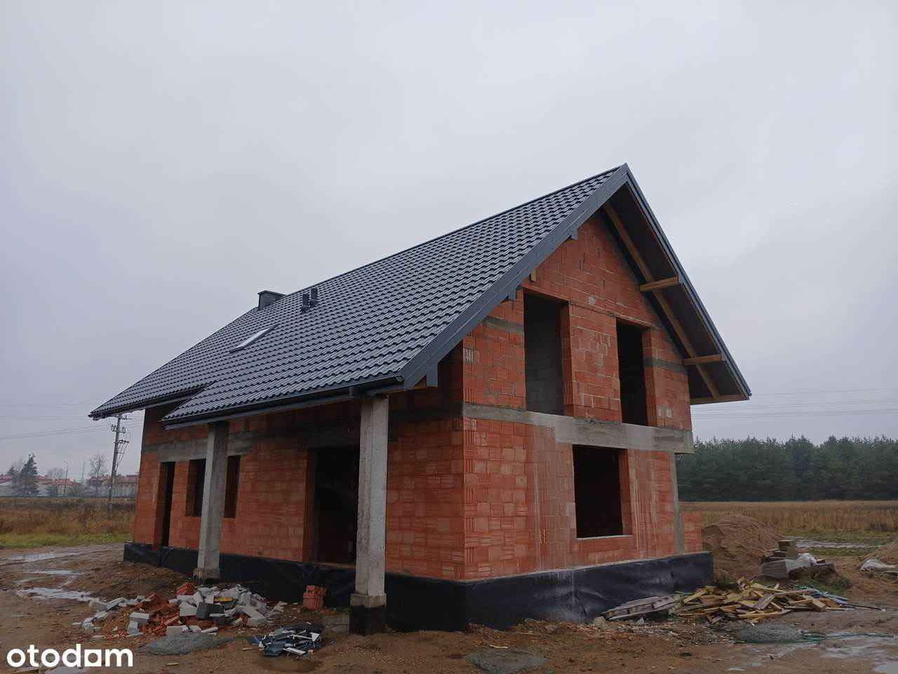 Sprzedam dom w stanie surowym otwartym ul. Miłosza os Staniszewskiego - Pełny obrazek: 5/10