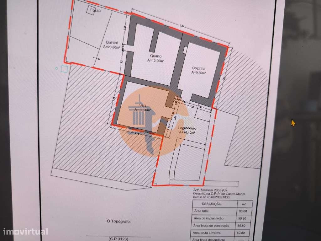 MORADIA EM RUINA PARA RECONSTRUIR - COM LOGRADOURO - VISTA MAR - QU... - Grande imagem: 3/46