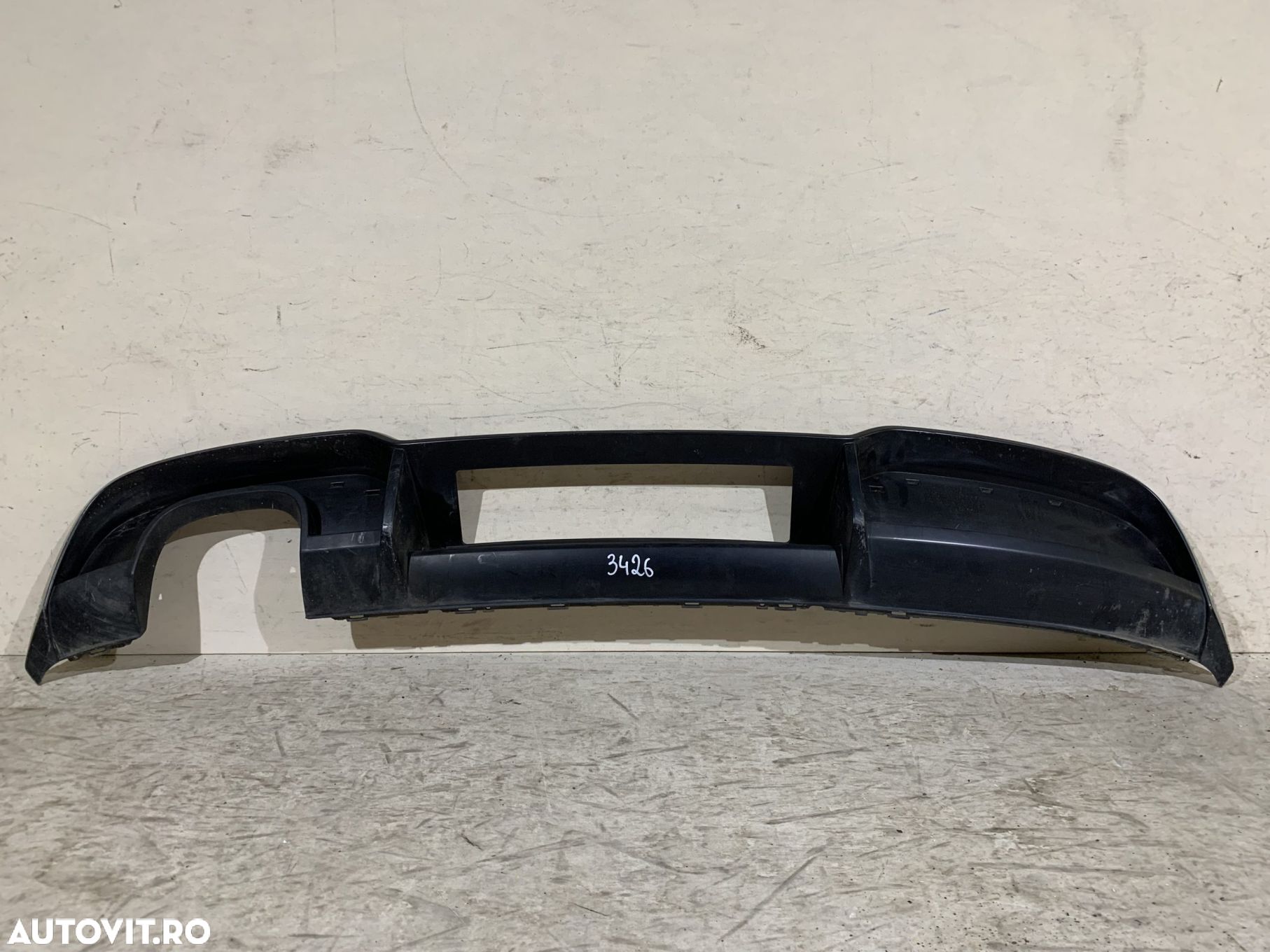 Spoiler bara spate Audi A3, 8V, S-Line, 2016, 2017, 2018, 2019, 8V3807521R - 1