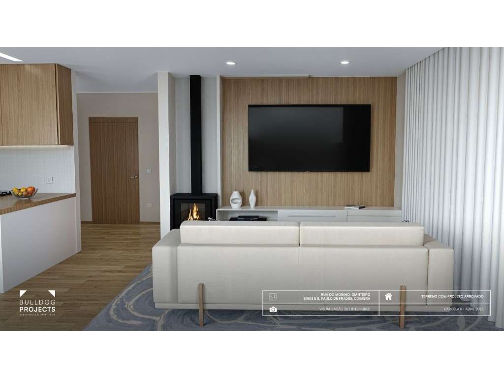 Parcela B | Terreno com projeto para Moradias T4-20