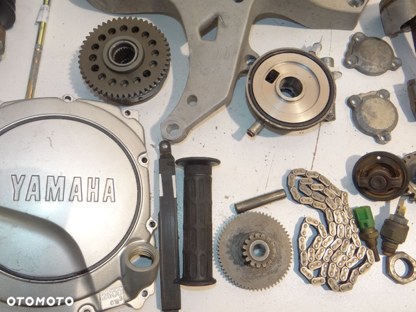 Yamaha GTS 1000 chłodnica pokrywa silnika miska olejowa moduł zapłonowy tłoki korbowody - 11
