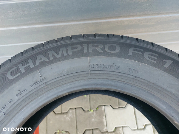 195/65 R15 OPONY GT RADIAL CHAMPIRO FE1 DOT20 - 5