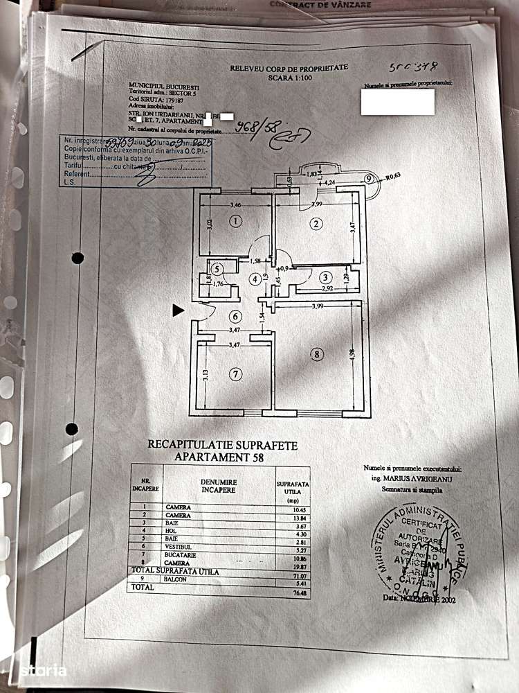 Vanzare Apartament 3 Camere - Monitor Oficial- Panduri - 13 Septembrie-8