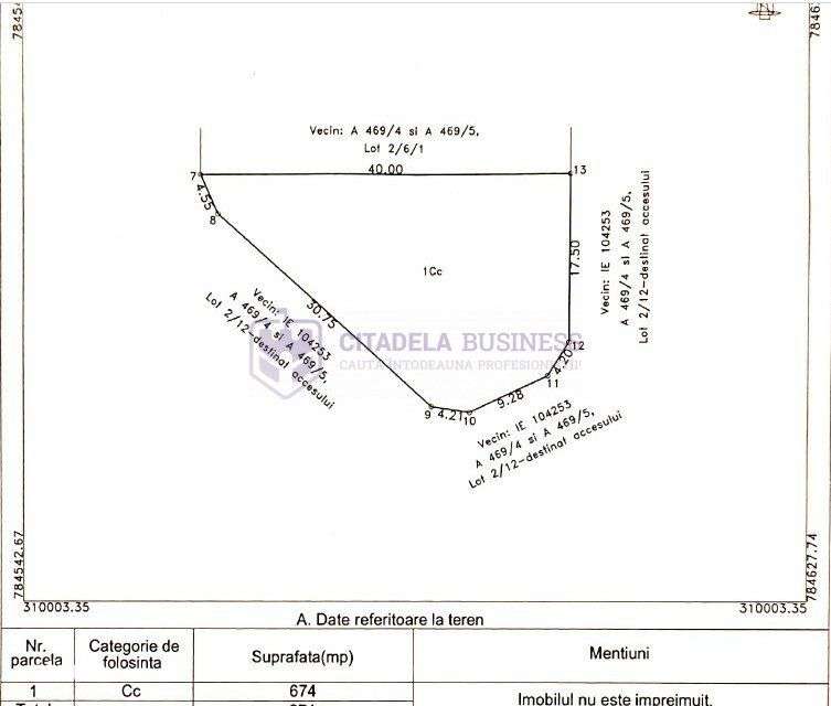 OVIDIU - ACADEMIE - Teren intravilan 674 mp pentru una sau doua case!-6