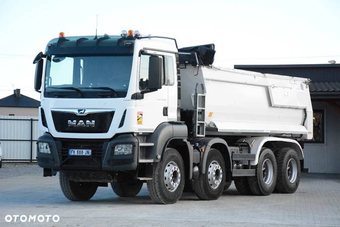 MAN TGS 35.420 / 2019r. / 8x4 / Zabudowa Meiller / Ładowność 22t / Bardzo mały przebieg - 6