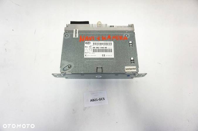 RADIO NAWIGACJA KAMERA CITROEN C4 PICASSO II 9808294680 - 5