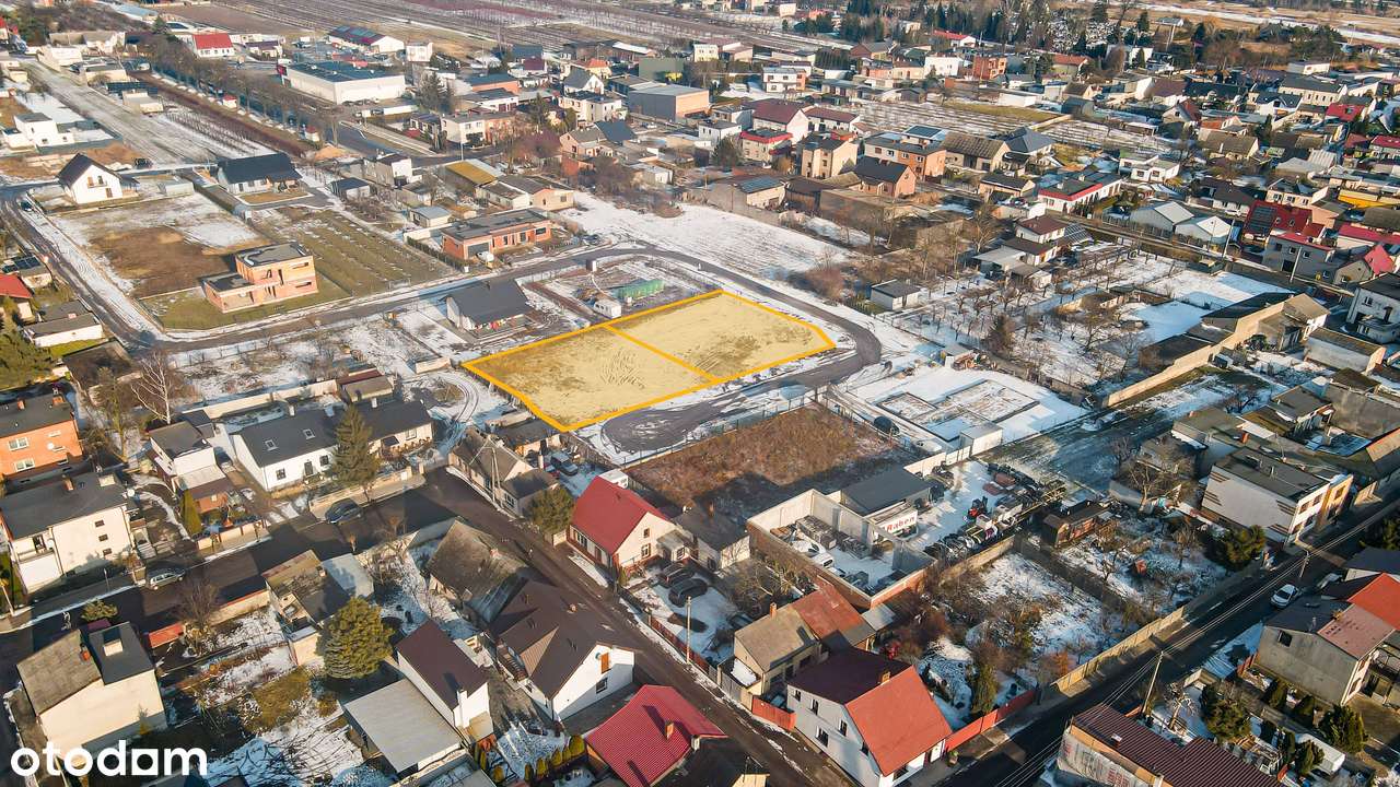Pyzdry | Działki budowlane  812 m² i 858 m² | Pełne Media | MPZP |-13