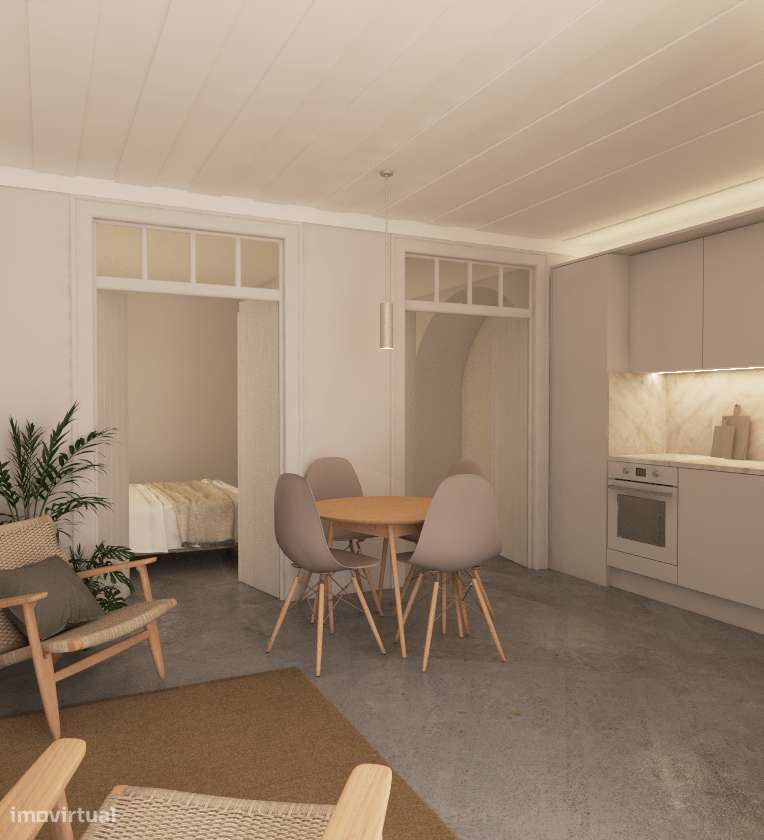 Studio com 2 quartos e 53m², no Centro de Setúbal - Grande imagem: 3/6