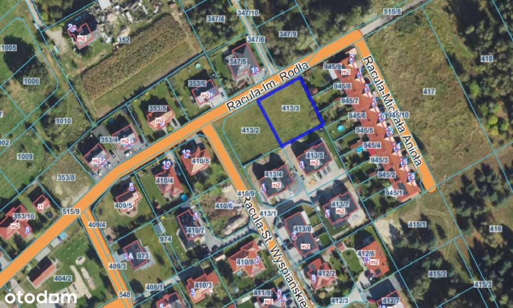 Działka budowlana z warunkami zabudowy – Racula. - Pełny obrazek: 2/2