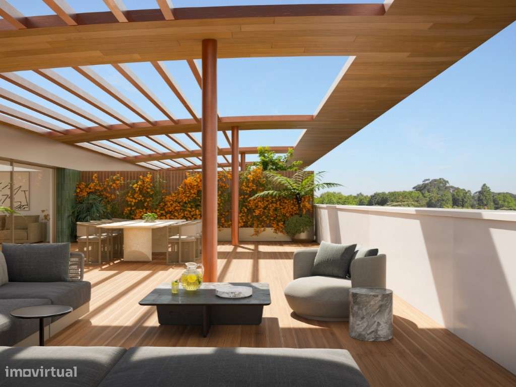 Penthouse T3 Duplex C/ Piscina em Condomínio Premium | Avenida da B... - Grande imagem: 2/23