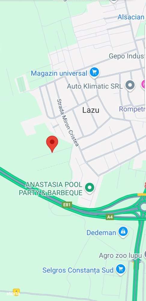 Teren 500mp Lazu - Imagine principală: 4/4