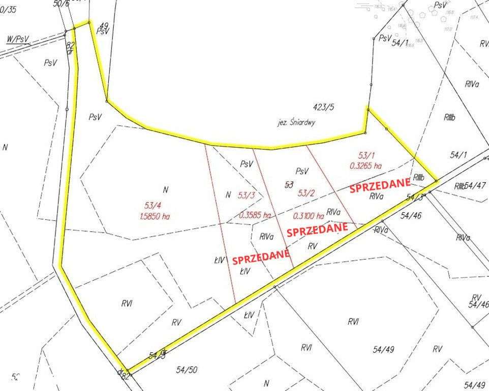 Działka w pięknym miejscu nad Jeziorem Śniardwy - Pełny obrazek: 5/8