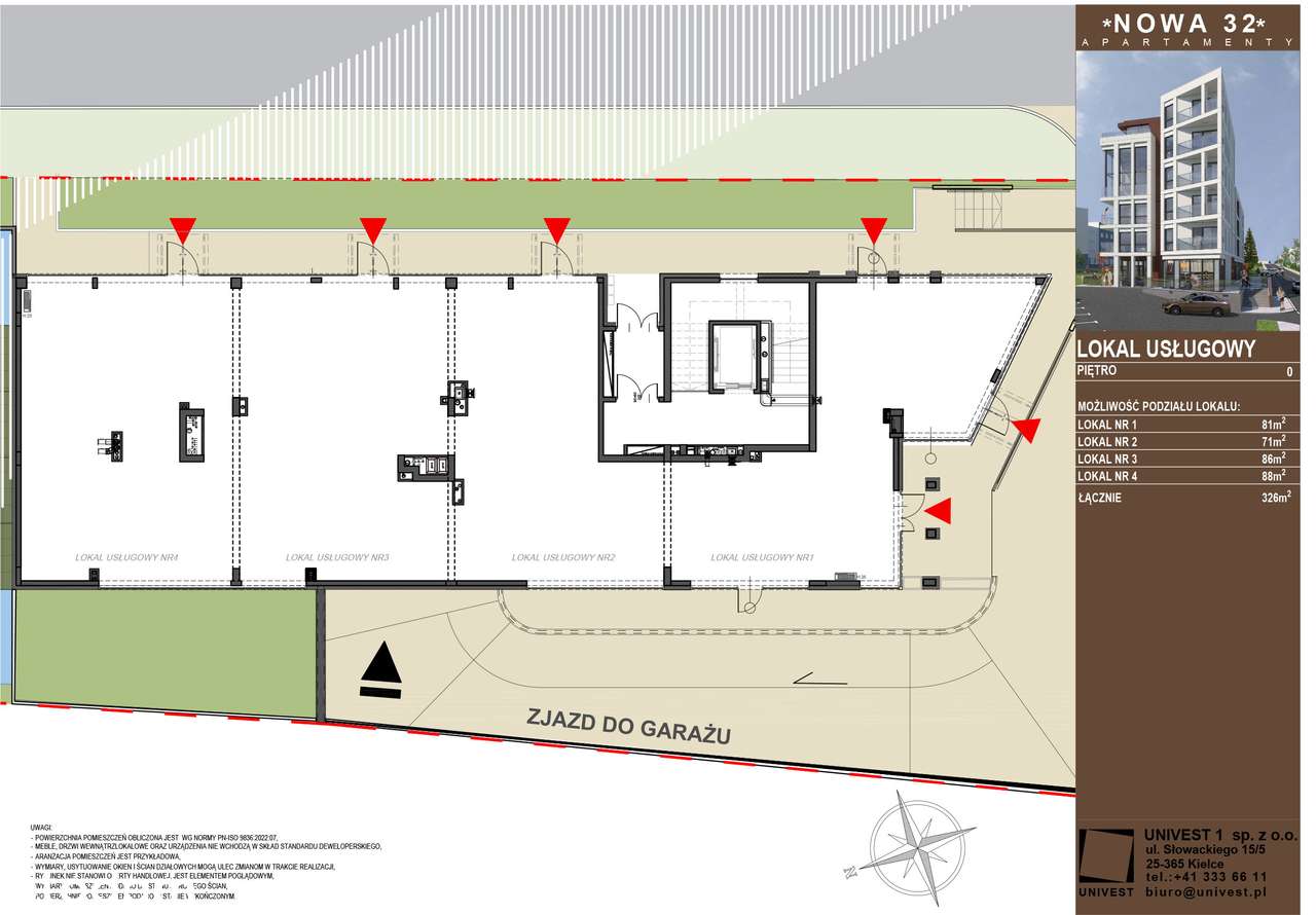 Lokal użytkowy, 86 m², Kielce - Pełny obrazek: 4/5