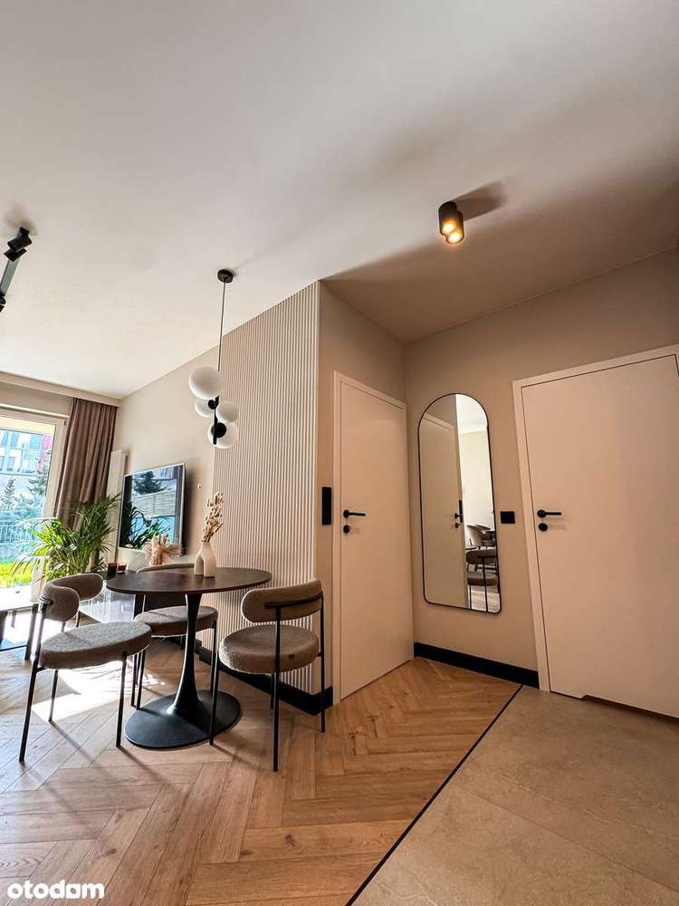 Mieszkanie 38,5 m2, ogród 57 m2. Nowe. Wysoki standard. Wyposażone - Pełny obrazek: 4/13