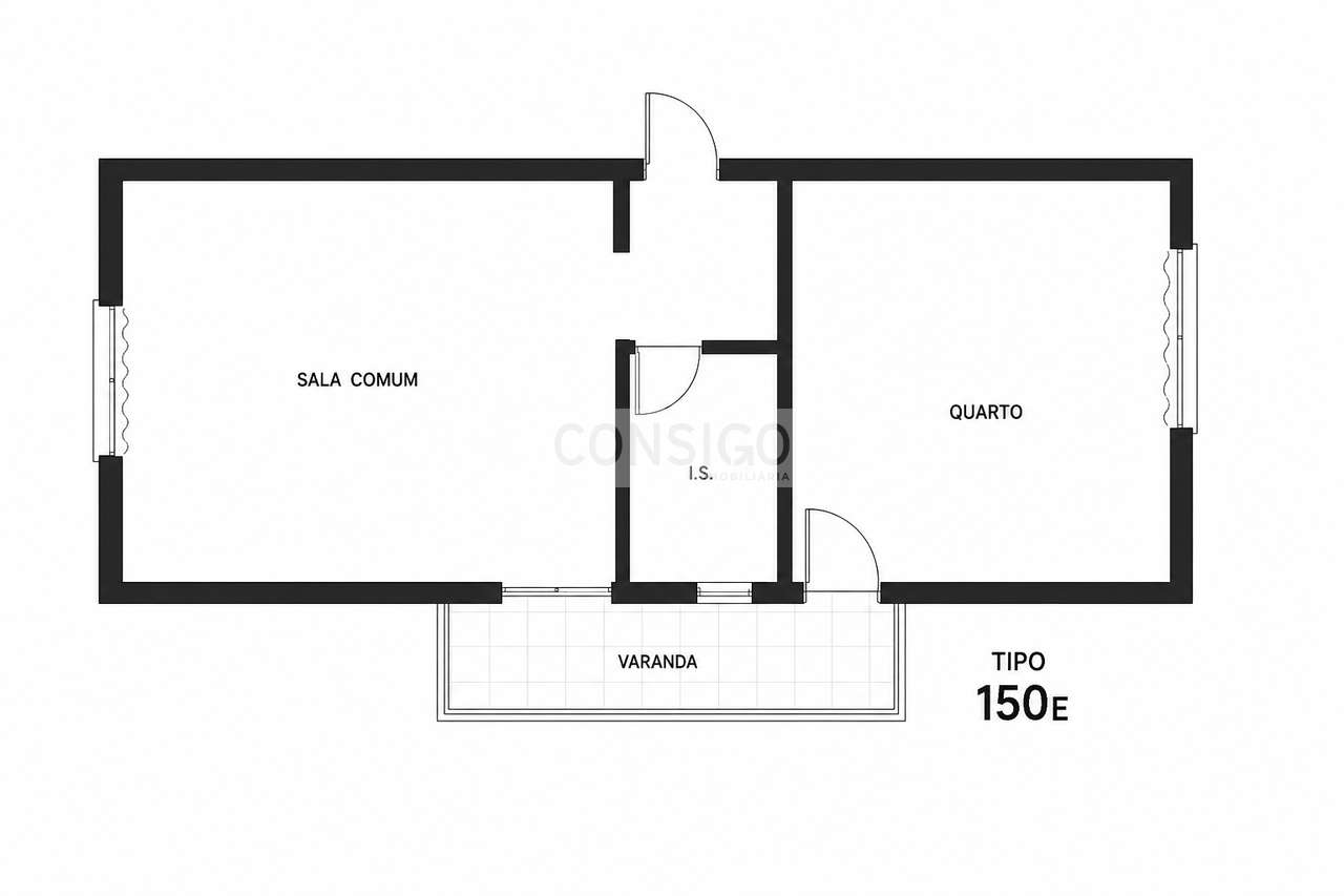 Apartamento t1 à venda na Rua Dom Dinis-24