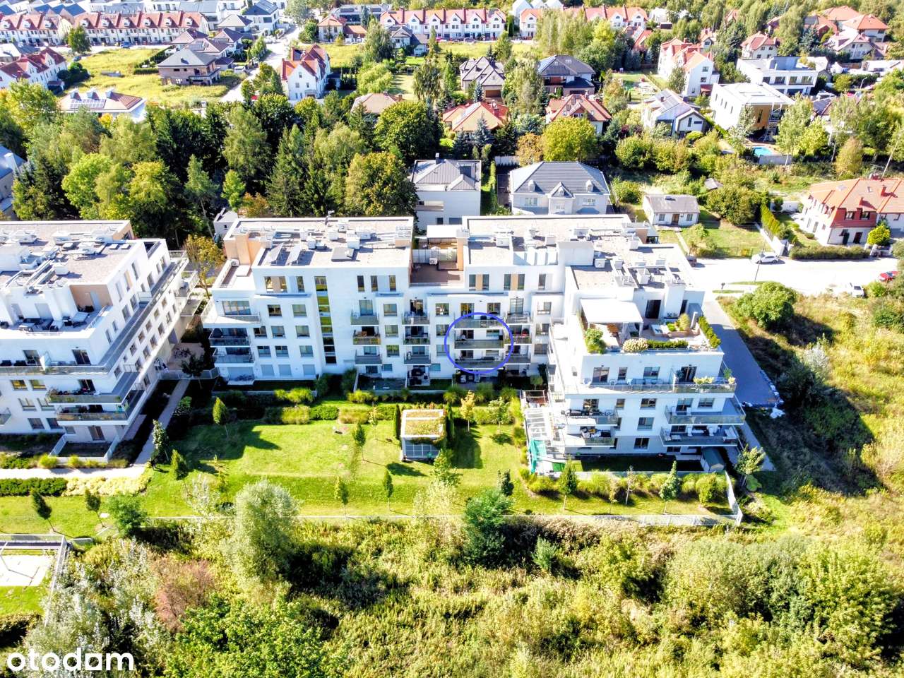 Ciche mieszkanie 47 m2- dwa pokoje. Duży balkon. Zieleń. Warszawa-16