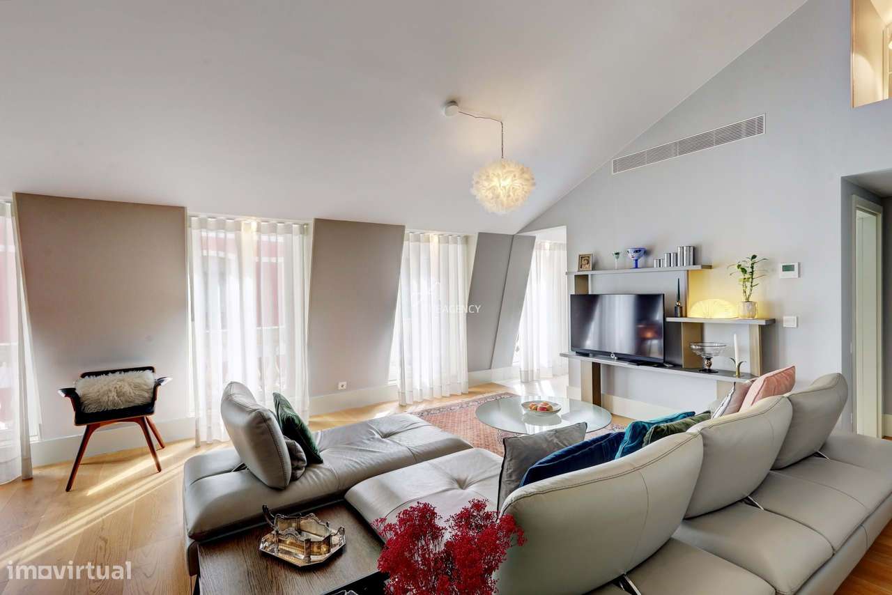 Elegante apartamento T3+1 a poucos passos da Avenida da Liberdade - Grande imagem: 4/20