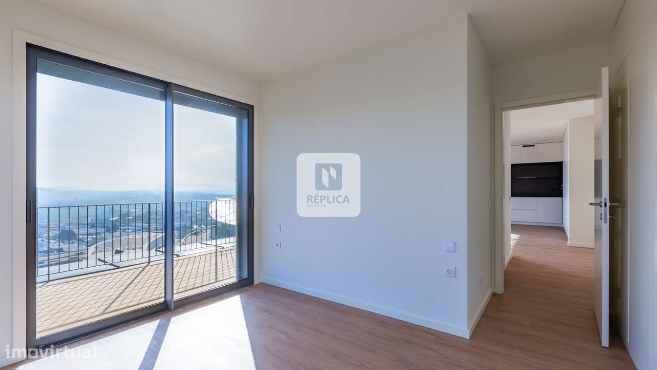 T1 Novo | Terraço 39m2 nas Antas | Vistas Rio Douro - Pronto a Habitar - Grande imagem: 3/24