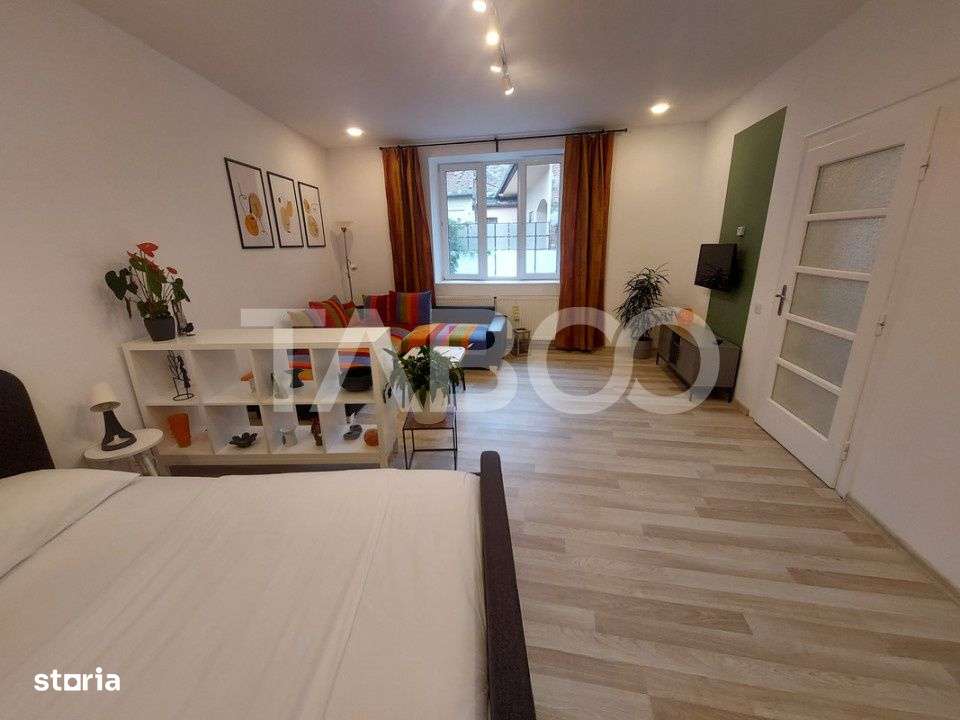 Garsoniera de vanzare 43 mpu pivnita Sibiu zona Orasul de Jos - Imagine principală: 1/8
