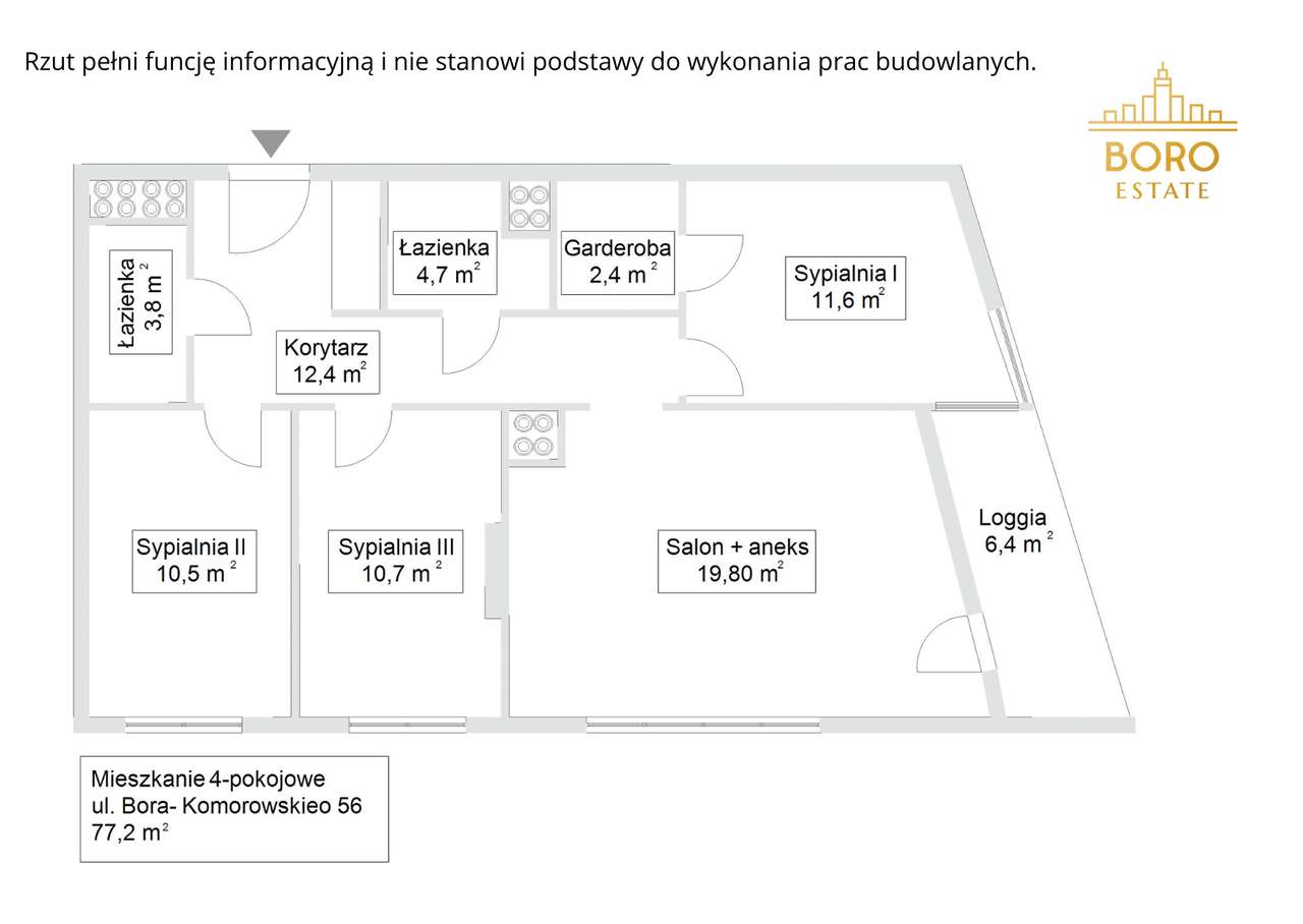Przestronne 4 pokoje | 2 łazienki | loggia | Osiedle Saska | Gocław-16