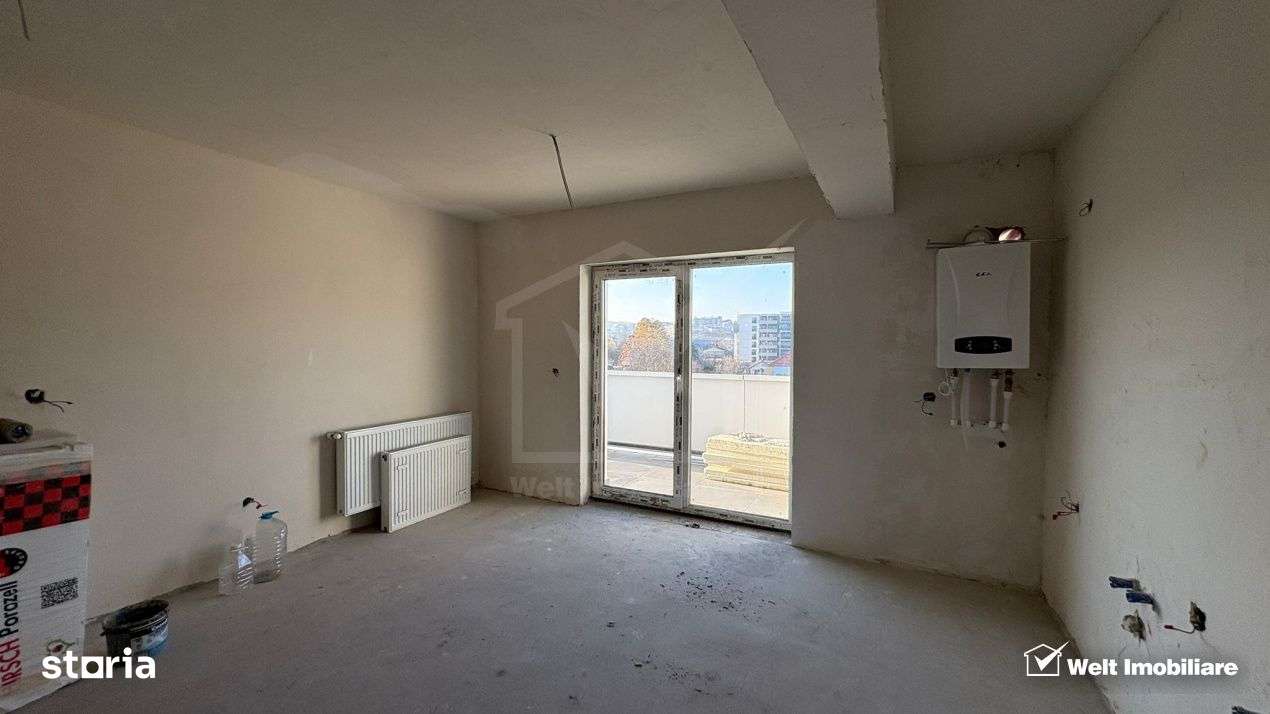 Apartament cu 2 camere, terasa 25 mp, Dambul Rotund - Imagine principală: 4/8