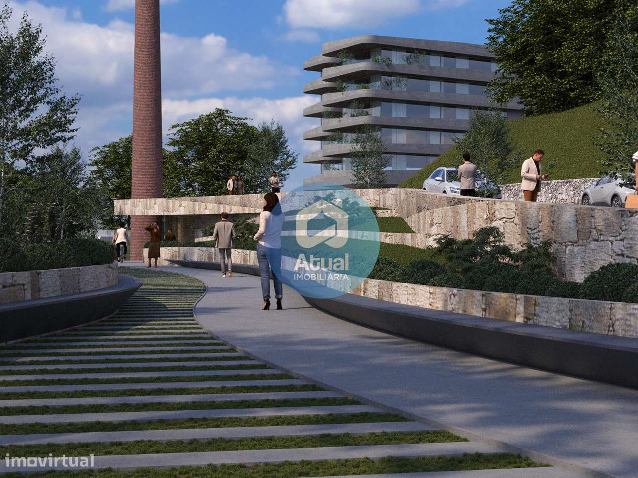 Terreno Para Construção  Venda em Caldas de Vizela (São Miguel e São J - Grande imagem: 5/12