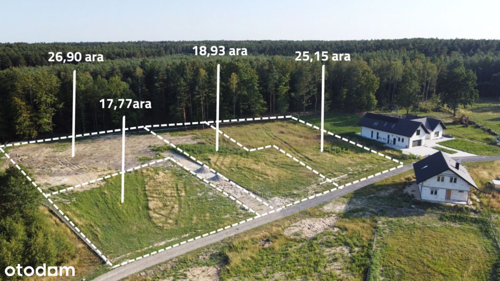 Działka posiadająca Wz z lasem! Głogów Małopolski