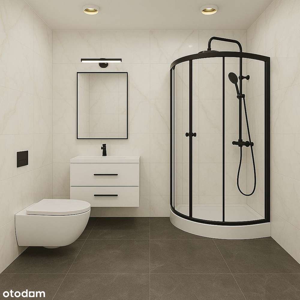 2 pokoje po generalnym remoncie 47,3 m2 1 piętro przy parku - Pełny obrazek: 4/5