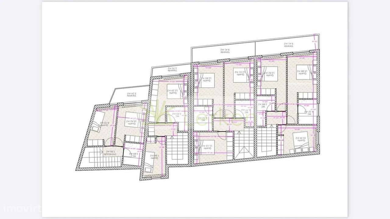 Moradia T2 Gaveto | Condomínio fechado com jardim | Braga (Lamas)-16