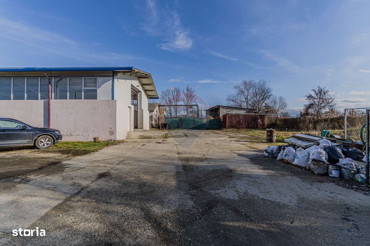 De închiriat spațiu pentru depozitare 300mp + curte 650mp Feldioara - Imagine principală: 4/15