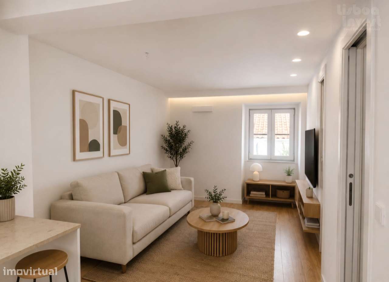 Vendo T1 Martim Moniz Totalmente  Remodelado-16